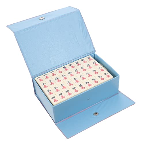 YARNOW 1 Satz Mini Mahjong Set Tragbares Mahjong für Reisen und Partys Kleine Kacheln Zufälligen Farben für Gesellige Zusammenkünfte und Freizeitunterhaltung YARNOW 1 Satz Mini Mahjong Set Tragbares Mahjong für Reisen und Partys Kleine Kacheln Zufälligen Farben für Gesellige Zusammenkünfte und Freizeitunterhaltung von YARNOW