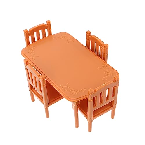 YARNOW 1 Satz Mini Möbeltisch Und Stuhl Esstisch Spielhausmöbel Kinderspielzeug Mini-Tisch Esszimmerstuhl Puppenhaustisch Kindermöbel Khaki Plastik YARNOW 1 Satz Mini Möbeltisch Und Stuhl Esstisch Spielhausmöbel Kinderspielzeug Mini-Tisch Esszimmerstuhl Puppenhaustisch Kindermöbel Khaki Plastik von YARNOW