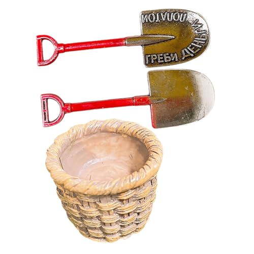 YARNOW 1 Satz Mini-Schaufel Gartenwerkzeug Mini-Sachen klein Mini-Dinge Gnom Miniaturwerkzeugverzierungen Miniaturgartendekor Mini-Gartengerät Mini-Gartendekorationen Mini-Tool Harz YARNOW 1 Satz Mini-Schaufel Gartenwerkzeug Mini-Sachen klein Mini-Dinge Gnom Miniaturwerkzeugverzierungen Miniaturgartendekor Mini-Gartengerät Mini-Gartendekorationen Mini-Tool Harz von YARNOW