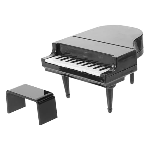 YARNOW 1 Satz Mini -klavierspielzeug Mini-klaviertastatur Miniaturen Klavier Für Minihaus Winzig Kinderklavier Puppenhauszubehör Puppenhausmöbel Schwarz Plastik YARNOW 1 Satz Mini -klavierspielzeug Mini-klaviertastatur Miniaturen Klavier Für Minihaus Winzig Kinderklavier Puppenhauszubehör Puppenhausmöbel Schwarz Plastik von YARNOW