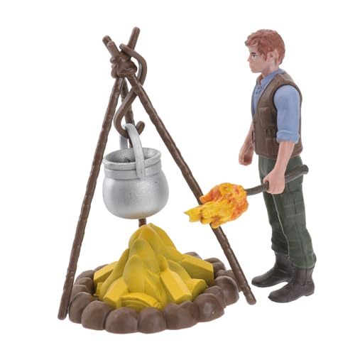 YARNOW 1 Satz Miniatur Camping Modell mit und Zubehör Pädagogisches Beobachtungs und Denkfähigkeiten für Garten und Dekorationszwecke von YARNOW