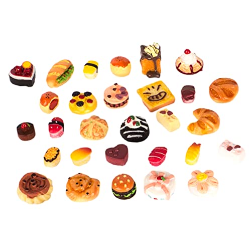 YARNOW 1 Satz Miniatur Lebensmittel Set Teiliges Fake Dessert Modell für Puppenhaus Realistische Miniatur Dekorationen für Mini Häuser für Kreative Spielideen und Dekoration YARNOW 1 Satz Miniatur Lebensmittel Set Teiliges Fake Dessert Modell für Puppenhaus Realistische Miniatur Dekorationen für Mini Häuser für Kreative Spielideen und Dekoration von YARNOW