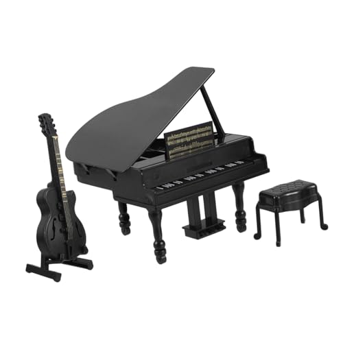 YARNOW 1 Satz Miniatur-Musikinstrument Miniatur-puppenhaus-flügel Miniatur-klaviermodell Puppenhaus-musikinstrumente Miniatur-gitarrenfiguren Maßstab 1:12 Plastik YARNOW 1 Satz Miniatur-Musikinstrument Miniatur-puppenhaus-flügel Miniatur-klaviermodell Puppenhaus-musikinstrumente Miniatur-gitarrenfiguren Maßstab 1:12 Plastik von YARNOW
