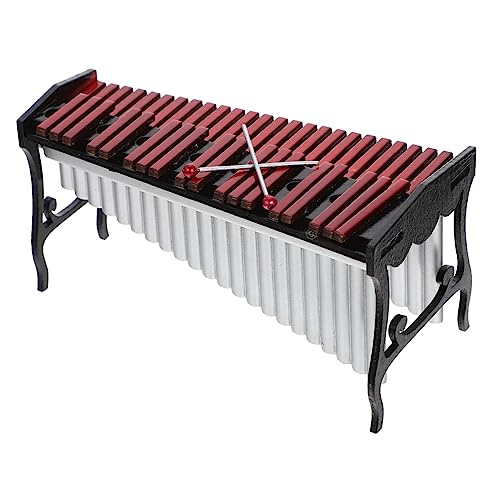 YARNOW 1 Satz Miniatur Xylophon Modellspielzeug für Hochwertiges Musikinstrument mit Realistischem Design für Dekoration und Spiel Geeignet für Junge Mädchen von YARNOW