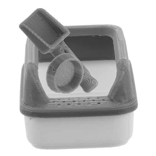 YARNOW 1 Satz Modell Einer Katzentoilette Mini-puppenhauszubehör Puppenhaus-miniaturen Puppenstubenmöbel Winzige Dinge Miniatur -Dinge Pla von YARNOW