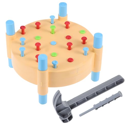 YARNOW 1 Satz Montessori Hammer für Buntes Hämmerspielzeug Hand Augen Koordination und Feinmotorik Simulationsspiel für Interaktive Lernmomente YARNOW 1 Satz Montessori Hammer für Buntes Hämmerspielzeug Hand Augen Koordination und Feinmotorik Simulationsspiel für Interaktive Lernmomente von YARNOW