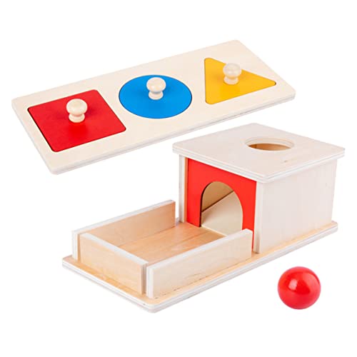 YARNOW 1 Satz Montessori Holzspielzeug Teiliges Zielbox und Formen Steckspiel aus Glattem Holz Fördert Farben und Formenverständnis für Kleinkinder und Vorschulkinder YARNOW 1 Satz Montessori Holzspielzeug Teiliges Zielbox und Formen Steckspiel aus Glattem Holz Fördert Farben und Formenverständnis für Kleinkinder und Vorschulkinder von YARNOW