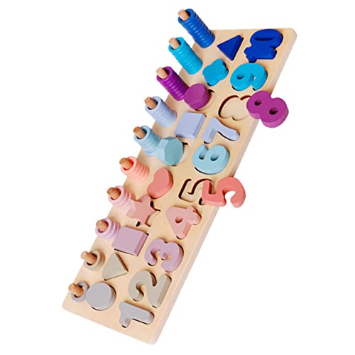YARNOW 1 Satz Montessori Holzspielzeug für Kleinkinder Farbenfrohes und Formen Puzzle Frühen Lernfähigkeiten für Jungen und Jahren YARNOW 1 Satz Montessori Holzspielzeug für Kleinkinder Farbenfrohes und Formen Puzzle Frühen Lernfähigkeiten für Jungen und Jahren von YARNOW