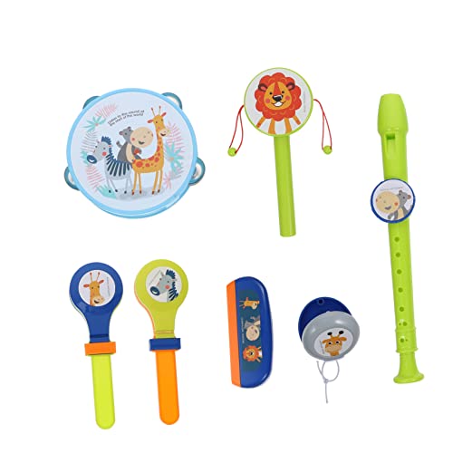 YARNOW 1 Satz Musikspielzeug für Teiliges Niedliches Lernspielzeug mit Musikinstrumenten für Kreative Kleinkinder für Geburtstage und Feste Fördert Musikalische von YARNOW