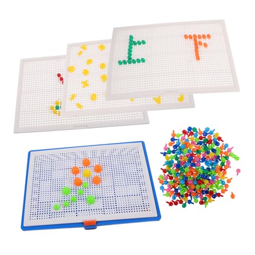 YARNOW 1 Satz Nagelpuzzle Pilz Bohrspielzeug Mosaik-steckbrett Obst-saitenspiel Pilz-nagelpuzzle Pilz Nagelpuzzle Bohrspielzeugspiel Ziegelsteine-Puzzle Kleinkind Basteln Plastik YARNOW 1 Satz Nagelpuzzle Pilz Bohrspielzeug Mosaik-steckbrett Obst-saitenspiel Pilz-nagelpuzzle Pilz Nagelpuzzle Bohrspielzeugspiel Ziegelsteine-Puzzle Kleinkind Basteln Plastik von YARNOW