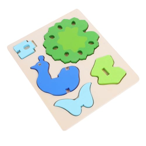 YARNOW 1 Satz Pädagogisches Holzpuzzle für Tiermodell Bauklötze mit Bunten Farben Fördert Formen und Farberkennung Interaktives für Eltern Junge Mädchen Interaktion für Kleinkinder YARNOW 1 Satz Pädagogisches Holzpuzzle für Tiermodell Bauklötze mit Bunten Farben Fördert Formen und Farberkennung Interaktives für Eltern Junge Mädchen Interaktion für Kleinkinder von YARNOW