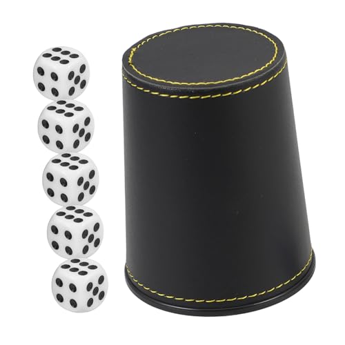 YARNOW 1 Satz Party Würfelbecher Stabiler Shaker Becher für Brettspiele Ktv und Bar Unterhaltung Spielzubehör für Familienfeiern und Gesellige Abende von YARNOW