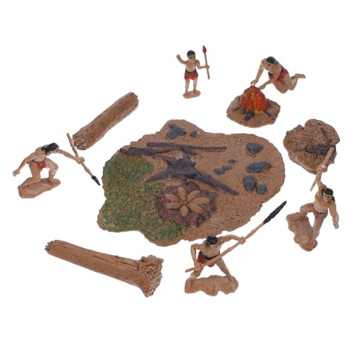YARNOW 1 Satz Primitive Männer Figuren Dekorative Primitive Menschen für Mikro Landschaft Einzigartige für Freunde Kreative Wohnaccessoires aus Teiliges für Besondere Anlässe von YARNOW