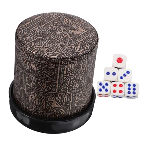 YARNOW 1 Satz Professioneller Würfelbecher für Spiele Stabiler Dice Shaker für Partys Barunterhaltung und Familienfeiern Einfaches Design Langlebig und Praktisch für Ktv und von YARNOW