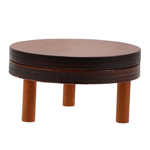YARNOW 1 Satz Puppenstubentisch Miniatur-Hausmöbel puppenhaus Wohnzimmer möbel Puppenhaus-Beistelltisch Miniatur-Beistelltisch Mini-Puppenhausmöbel Holz Light Brown YARNOW 1 Satz Puppenstubentisch Miniatur-Hausmöbel puppenhaus Wohnzimmer möbel Puppenhaus-Beistelltisch Miniatur-Beistelltisch Mini-Puppenhausmöbel Holz Light Brown von YARNOW