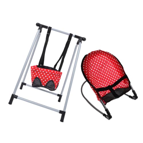 YARNOW 1 Satz Puppenzubehör Kinderwagen für Babypuppen Puppe kinderzimmer Kinderwagen für Puppen Puppenautositz Puppenwagen für Babys Hüpfsitz für Babypuppen Puppenmöbel Stoff rot YARNOW 1 Satz Puppenzubehör Kinderwagen für Babypuppen Puppe kinderzimmer Kinderwagen für Puppen Puppenautositz Puppenwagen für Babys Hüpfsitz für Babypuppen Puppenmöbel Stoff rot von YARNOW