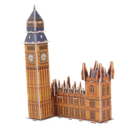 YARNOW 1 Satz Puzzle Modellbausatz DIY Papierpuzzle Berühmtes Londoner Gebäude Kinderfreundlich Leicht Zusammenzubauen Lernspielzeug zur Kreativer Fähigkeiten Dekorationsobjekt für YARNOW 1 Satz Puzzle Modellbausatz DIY Papierpuzzle Berühmtes Londoner Gebäude Kinderfreundlich Leicht Zusammenzubauen Lernspielzeug zur Kreativer Fähigkeiten Dekorationsobjekt für von YARNOW
