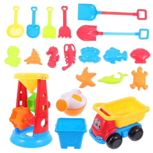 YARNOW 1 Satz Sandkasten Set für Teiliges Strandspielzeug mit Schaufel und Eimer Kreatives Sandspielzeug für Jungen und Mädchen für Strand Park und Garten YARNOW 1 Satz Sandkasten Set für Teiliges Strandspielzeug mit Schaufel und Eimer Kreatives Sandspielzeug für Jungen und Mädchen für Strand Park und Garten von YARNOW