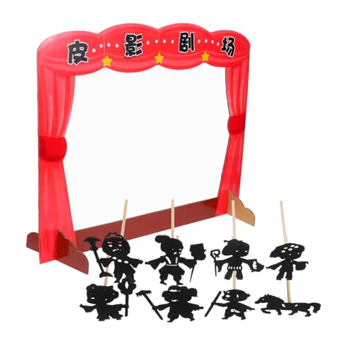 YARNOW 1 Satz Schattenpuppenspiel Lustiges Schattentheater Geschichtenpuppen Für Schattenpuppen-Sets Puppen-Requisiten Zum Geschichtenerzählen Nicht Gewebt YARNOW 1 Satz Schattenpuppenspiel Lustiges Schattentheater Geschichtenpuppen Für Schattenpuppen-Sets Puppen-Requisiten Zum Geschichtenerzählen Nicht Gewebt von YARNOW
