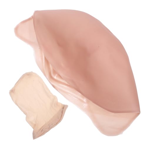 YARNOW 1 Satz Silicone Glatze Kopfhaube für Cosplay Verkleidungsaccessoires für Halloween Karneval Kostümpartys Bequeme Anpassbare für Männer und Frauen für Kreative Looks von YARNOW