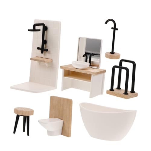 YARNOW 1 Satz Simulierte Kleinmöbel Puppenhaus-Miniaturen Mini-Toilette Puppenhauszubehör Miniatur-Dinge Miniaturmöbel Mini-Puppenhausmöbel Puppenbadewanne Plastik YARNOW 1 Satz Simulierte Kleinmöbel Puppenhaus-Miniaturen Mini-Toilette Puppenhauszubehör Miniatur-Dinge Miniaturmöbel Mini-Puppenhausmöbel Puppenbadewanne Plastik von YARNOW