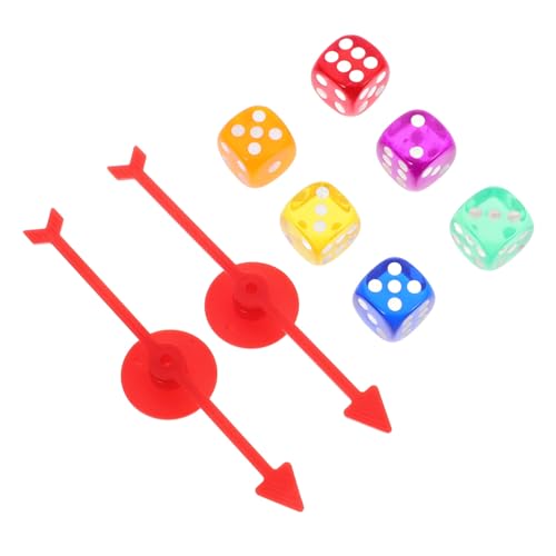 YARNOW 1 Satz Spielradzeiger für Party Ludo-Spiel Plastikspiel Pfeilrotation mit rotierenden Pfeilen Pfeilspinner Spiel Spielzeiger Abs von YARNOW