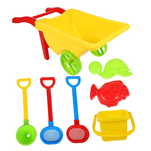 YARNOW 1 Satz Spielzeugset für den Strand für den Strand Kinderspielzeug tragbares Sandspielzeug Plastik Gelb YARNOW 1 Satz Spielzeugset für den Strand für den Strand Kinderspielzeug tragbares Sandspielzeug Plastik Gelb von YARNOW