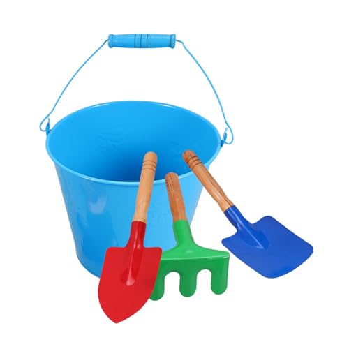 YARNOW 1 Satz Spielzeugset für den Strand strandspielzeug spielsachen anzugtasche sandschaufel spielzeuge Kid Beach Sommer kinderspielzeug Metall Bunt Zufällige Farbe von YARNOW