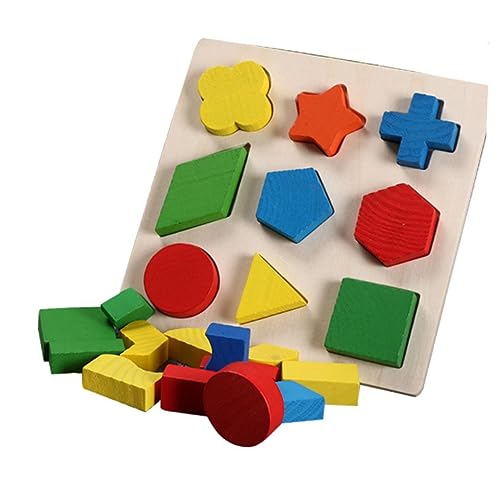 YARNOW 1 Satz Teiliges Geometrische Holzbausteine Lernspielzeug für Formenerkennung Fördert Kreativität und Hand Auge Koordination für Jungen YARNOW 1 Satz Teiliges Geometrische Holzbausteine Lernspielzeug für Formenerkennung Fördert Kreativität und Hand Auge Koordination für Jungen von YARNOW