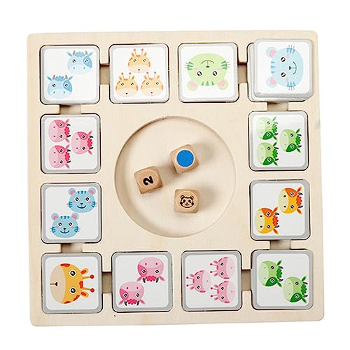 YARNOW 1 Satz Tierkarten Spielset für Tragbares Brettspiel und für Interaktive Eltern Junge Mädchen Aktivitäten Geeignet für Jungen und Mädchen Ab Jahren von YARNOW