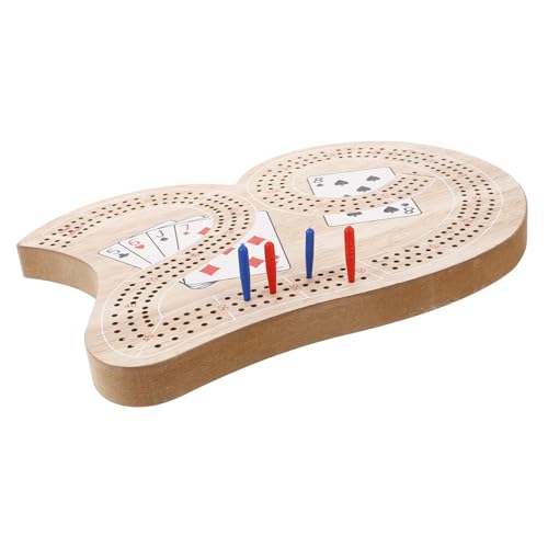 YARNOW 1 Satz Torbrett Krippenbrett Für Den Tisch Krippenklammern Einzigartig Cribbage-Board-zubehör Cribbage-brettspielzubehör Wiederverwendbares Krippenbrett Cribbage-heringe Hölzern YARNOW 1 Satz Torbrett Krippenbrett Für Den Tisch Krippenklammern Einzigartig Cribbage-Board-zubehör Cribbage-brettspielzubehör Wiederverwendbares Krippenbrett Cribbage-heringe Hölzern von YARNOW