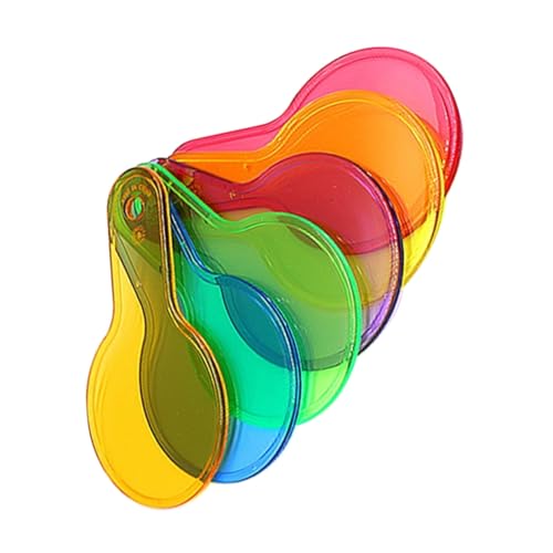 YARNOW 1 Satz Transparenten Farbfiltern für Optische Physik Farblehre Einfach zu Bedienen und Experimente der Frühen Bildung YARNOW 1 Satz Transparenten Farbfiltern für Optische Physik Farblehre Einfach zu Bedienen und Experimente der Frühen Bildung von YARNOW
