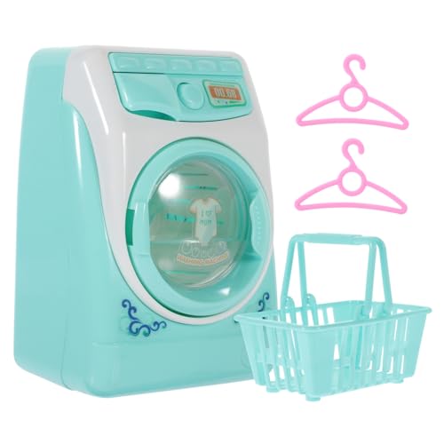 YARNOW 1 Satz Waschmaschine Waschmaschinenspielzeug realistisches Heimanwendungsspielzeug Mini-Haushaltsgerät Rollenspielspielzeug Waschmaschinenmodell Plastik von YARNOW