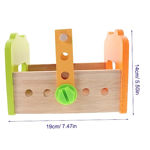 YARNOW 1 Satz Werkzeug Set aus Teiliges Lernspielzeug für Hammer Schraubendreher und Mehr Fördert Kreativität und Hand Augen Koordination YARNOW 1 Satz Werkzeug Set aus Teiliges Lernspielzeug für Hammer Schraubendreher und Mehr Fördert Kreativität und Hand Augen Koordination von YARNOW