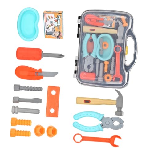 YARNOW 1 Satz Werkzeug Set mit Werkzeugkiste Schraubendreher Hammer Mehr Lernspielzeug für Kreativität Handwerklichen Fähigkeiten Jahre YARNOW 1 Satz Werkzeug Set mit Werkzeugkiste Schraubendreher Hammer Mehr Lernspielzeug für Kreativität Handwerklichen Fähigkeiten Jahre von YARNOW