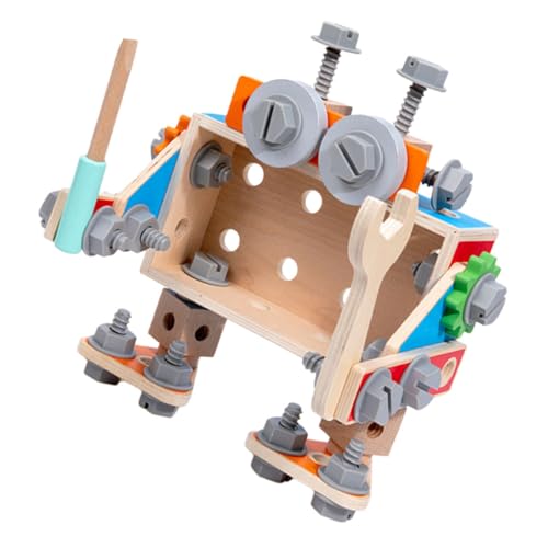 YARNOW 1 Satz Werkzeugkasten Holzspielzeug Set Teiliges für Kreatives Rollenspiel Set Fördert die Hand Augen Koordination Fantasie zu Geburtstagen und Feiertagen YARNOW 1 Satz Werkzeugkasten Holzspielzeug Set Teiliges für Kreatives Rollenspiel Set Fördert die Hand Augen Koordination Fantasie zu Geburtstagen und Feiertagen von YARNOW
