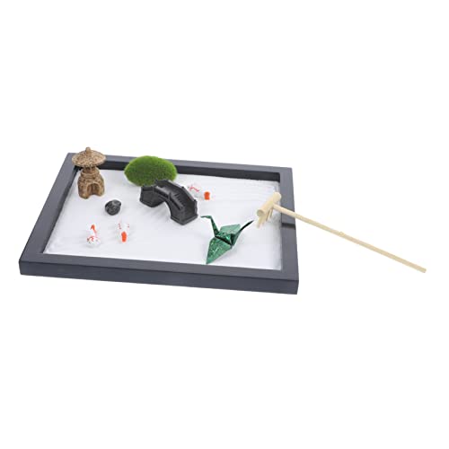 YARNOW 1 Satz Zen Garten DIY Sandkasten Ornament für Meditation Tischdekoration Handgefertigte Accessoires für Büro und Zuhause zur Stressreduktion Verbesserung der von YARNOW