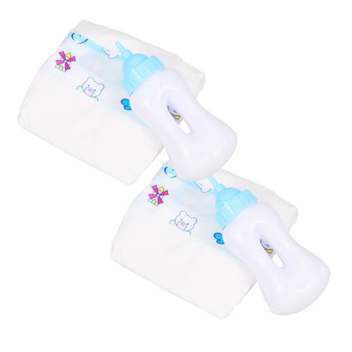 YARNOW 1 Satz Zubehör Für Puppenspielzeug Puppenmilchflasche Kinderspielzeug Babypuppenflaschen Zubehör Für Babypuppen Miniaturflaschen Miniaturwindeln Plastik YARNOW 1 Satz Zubehör Für Puppenspielzeug Puppenmilchflasche Kinderspielzeug Babypuppenflaschen Zubehör Für Babypuppen Miniaturflaschen Miniaturwindeln Plastik von YARNOW