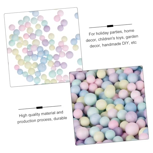 YARNOW 1 Schachtel Bunte Schaumstoffkugeln DIY Füllmaterial für Geschenkboxen und Bastelprojekte Dekorative Perlenfüllung für Heim Partygestaltung Sichere Materialien Große Menge YARNOW 1 Schachtel Bunte Schaumstoffkugeln DIY Füllmaterial für Geschenkboxen und Bastelprojekte Dekorative Perlenfüllung für Heim Partygestaltung Sichere Materialien Große Menge von YARNOW