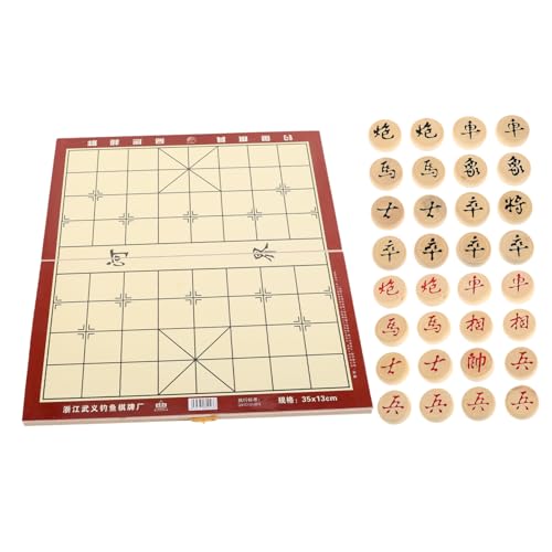 YARNOW 1 Schachtel Chinesisches Schachbrett Klappschachbrett traditionelles Brettspiel aus Holz Chinesische Dame aus Holz Chinesisches Dame Brettspiel China-Schach hölzern YARNOW 1 Schachtel Chinesisches Schachbrett Klappschachbrett traditionelles Brettspiel aus Holz Chinesische Dame aus Holz Chinesisches Dame Brettspiel China-Schach hölzern von YARNOW