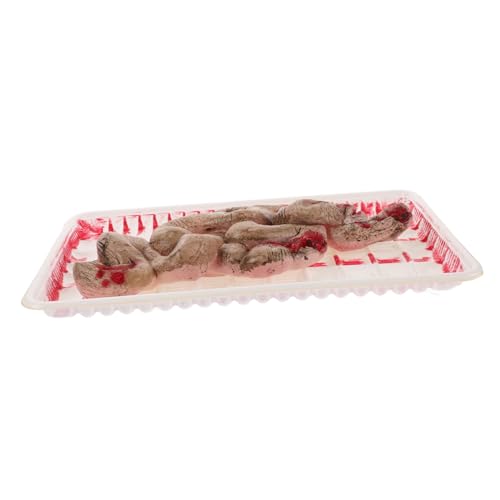 YARNOW 1 Schachtel Halloween Gruselige Organ Brotdose Tricky Toy mit Realistischem Kleinen Darm als Horror Deko für Escape Room und Haunted House YARNOW 1 Schachtel Halloween Gruselige Organ Brotdose Tricky Toy mit Realistischem Kleinen Darm als Horror Deko für Escape Room und Haunted House von YARNOW
