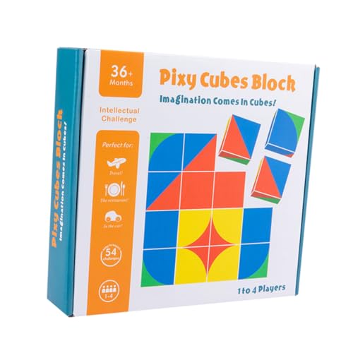 YARNOW 1 Schachtel Holz Konstruktionsspielzeug für Räumliches Stapelspiel mit Herausforderungskarten Designkarten und Bausteinen für Vorschulkinder YARNOW 1 Schachtel Holz Konstruktionsspielzeug für Räumliches Stapelspiel mit Herausforderungskarten Designkarten und Bausteinen für Vorschulkinder von YARNOW