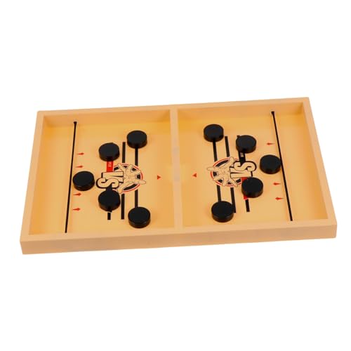YARNOW 1 Schachtel Schnelles Schachspiel aus Holz Interaktives Tischspiel für Familie für Partys Fördert Wettbewerbsgeist und Soziale Fähigkeiten Erhältlich von YARNOW