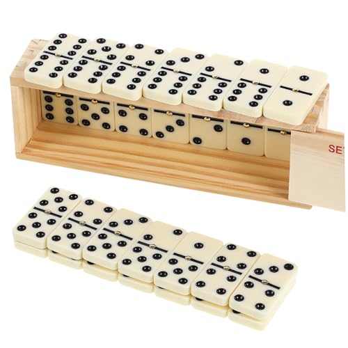 YARNOW 1 Set Dominosteine ​​Dominospiel Brettspiele Dominosteine ​​Spiele Für Erwachsene Dominobrettspiel Dominozubehör Partyspiele Brettspiele Domino Für Domino Creations von YARNOW