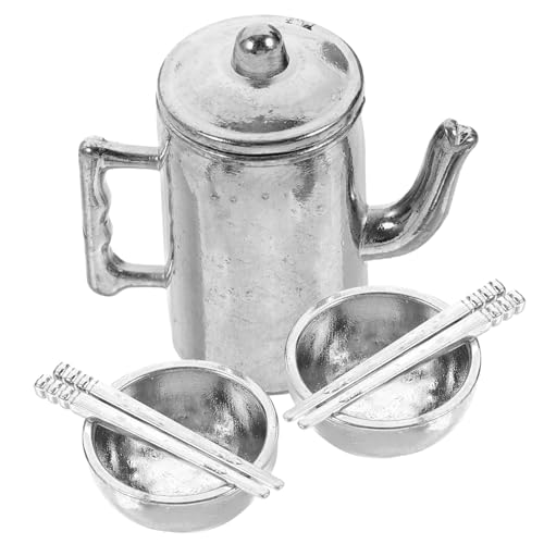 YARNOW 1 Set Mini Küchenzubehör Wasserkocher Servierutensilien Puppenhauszubehör Mini Küchengeschirr Ornament Puppenhaus Ornament Mini Geschirr Mini Essstäbchen Silber Eisen YARNOW 1 Set Mini Küchenzubehör Wasserkocher Servierutensilien Puppenhauszubehör Mini Küchengeschirr Ornament Puppenhaus Ornament Mini Geschirr Mini Essstäbchen Silber Eisen von YARNOW