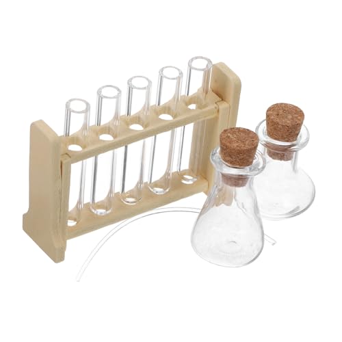 YARNOW 1 Set Mini Puppenhaus Wissenschaft Kleines Gestell Simulierte Reagenzgläser Miniatur Laborspielzeug Für Mini Experimentierspielzeug Mikroröhrchen Mikro YARNOW 1 Set Mini Puppenhaus Wissenschaft Kleines Gestell Simulierte Reagenzgläser Miniatur Laborspielzeug Für Mini Experimentierspielzeug Mikroröhrchen Mikro von YARNOW
