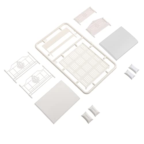 YARNOW 1 Set Modellbett Mini Schlafzimmermöbel Mini Hauszubehör Bett Spielzeugbett Modell Miniatur Hauszubehör Mini Möbel Requisite Miniatur Puppenhausbett Mini Betten Abs YARNOW 1 Set Modellbett Mini Schlafzimmermöbel Mini Hauszubehör Bett Spielzeugbett Modell Miniatur Hauszubehör Mini Möbel Requisite Miniatur Puppenhausbett Mini Betten Abs von YARNOW