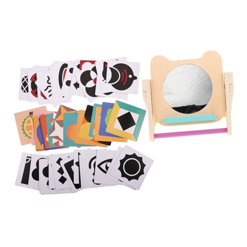 YARNOW 1 Set Montessori-Spielzeug: Kognitions-sehspiegel Und Kognitionskarten-Set Für Babys Von 6–12 Monaten – Pädagogisches Spielset Zur Kognitiven Entwicklung Für Das Lernen Im YARNOW 1 Set Montessori-Spielzeug: Kognitions-sehspiegel Und Kognitionskarten-Set Für Babys Von 6–12 Monaten – Pädagogisches Spielset Zur Kognitiven Entwicklung Für Das Lernen Im von YARNOW