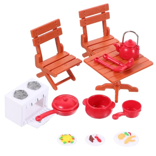 YARNOW 1 Set Puppenhaus Spielzeugset Möbelmodell Mini Küchenzubehör Mini Küchenutensilien Mini Hausbedarf Puppenhaus Kleiner Tisch Puppenhausmöbel Miniatur Stühle Aus Kunststoff YARNOW 1 Set Puppenhaus Spielzeugset Möbelmodell Mini Küchenzubehör Mini Küchenutensilien Mini Hausbedarf Puppenhaus Kleiner Tisch Puppenhausmöbel Miniatur Stühle Aus Kunststoff von YARNOW