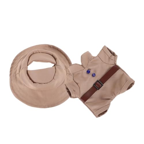 YARNOW 1 Set Puppenkleidung Overall Babypuppe Verschleißfest Puppenzubehör Puppenkostüm Puppen Anziehkleidung Puppen Outfit Kleidung Für Plüschpuppen Bezauberndes Puppendekor von YARNOW
